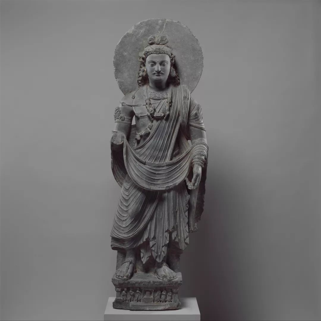 犍陀羅式彌勒菩薩像